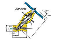 Y-Pattern Globe Stop and Stop Check Valves - 2